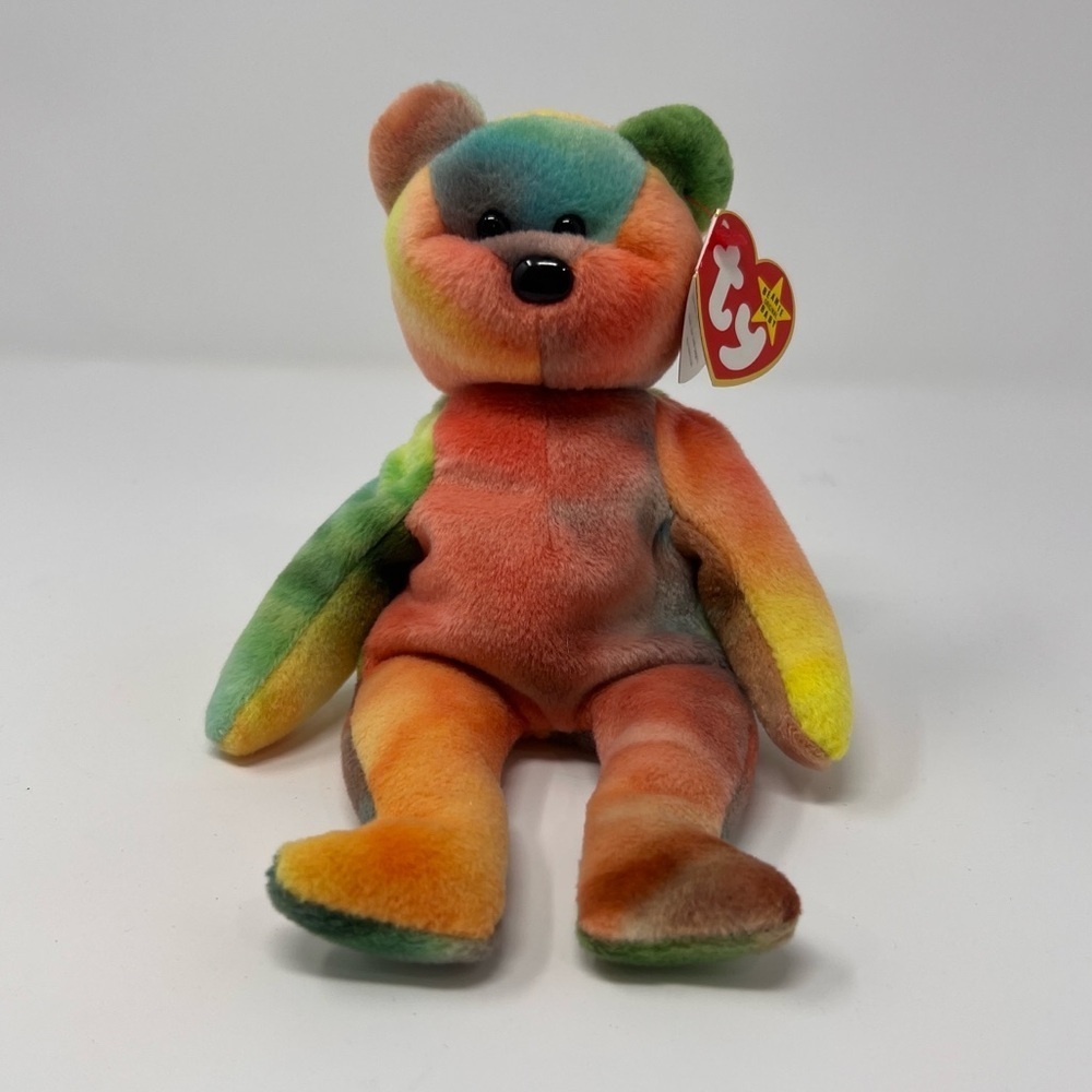 Ty Garcia Beanie Baby With PVC Pellets And Tag Errors